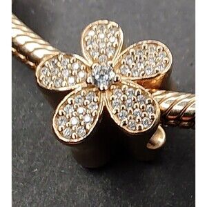 Authentic Pandora ROSE Dazzling Daisy Charm #781480CZ